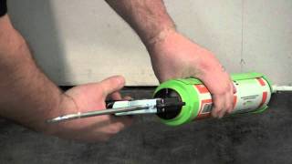 Applying Green Glue Noiseproofing Sealant [upl. by Trebuh]