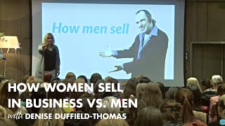 How Women Sell in Business vs Men [upl. by Velick]