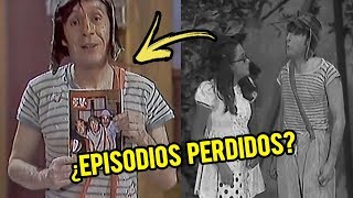 7 Episodios perdidos del Chavo del 8 nunca antes vistos  CURIOSIDADES  CRONOS FILMS TV [upl. by Halihs]