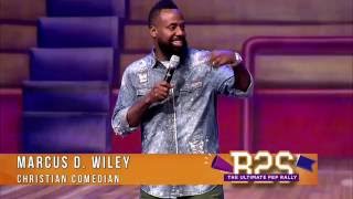 Christian Comedian  Marcus D Wiley [upl. by Vanthe]