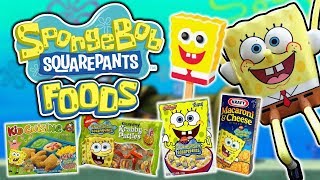 A Look at Nostalgic SpongeBob Foods amp Candies [upl. by Leffert661]