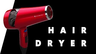 intense  hair dryer sound for sleep black screen [upl. by Nagram]