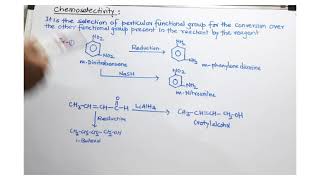 Chemoselectivity [upl. by Caiaphas]