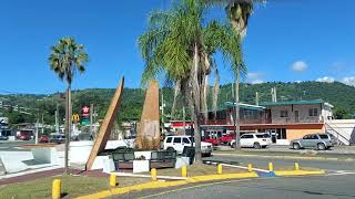 Utuado Pueblo al Barrio Mameyes Abajo en Utuado Puerto Rico [upl. by Zeugirdor815]