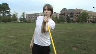 Stretching exercises using broomstick [upl. by Llewxam]