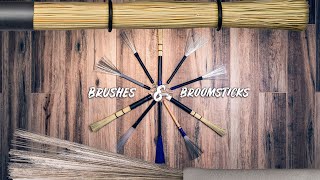 Detailed Brush and Broomstick Comparison  Promark [upl. by Lesak]