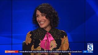 Lisa Edelstein on Playing a Hot Mess in quotThe Kominsky Methodquot [upl. by Sayres]