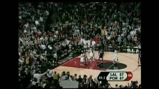 Kobe Bryant Incredible Game Tying  Game Winning Shots vs Portland [upl. by Drona395]