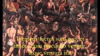 Libera me Domine Deliver me O Lord  Gregorian Chant from the Requiem Funeral Mass [upl. by Wilkie]