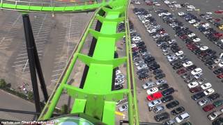 Green Lantern OnRide Six Flags Great Adventure [upl. by O'Driscoll]