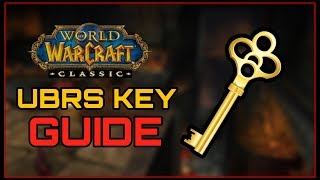 How to get the Seal of Ascension UBRS Key in Classic WoW  Classic WoW Dungeon Guides [upl. by Merline354]