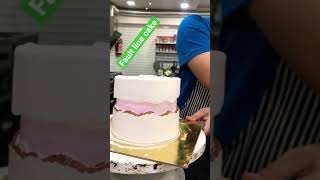 How to make fault line cake [upl. by Ettener]