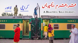 Karakoram Express Journey  Karachi to Lahore on One of High Priority Train [upl. by Attalanta]