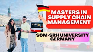 Supply Chain ManagementMasters in GermanySRH University [upl. by Ignatzia]