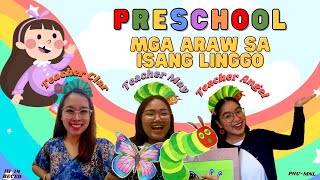 III14 Preschool Mga Araw sa Isang Linggo Online Demo Teaching [upl. by Alletnahs512]