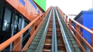 Nickelodeon Streak Front Row On Ride POV  Blackpool Pleasure Beach [upl. by Ronna]