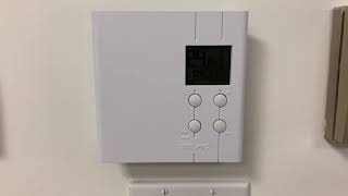 How to setup and program a Stelpro Programmable Thermostat [upl. by Enahsed]