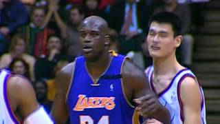 Centers of the Universe Yao vs Shaq [upl. by Ledah]