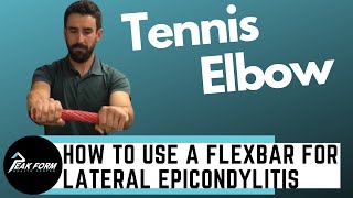 How to Perform Flexbar Exercises for Tennis Elbow San Diego Chiropractic [upl. by Eldredge]