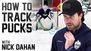 Tracking Pucks Properly  Ice Hockey Goalies  Dahan Goaltending Episode 3 [upl. by Rosie]