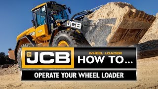 How to operate your JCB Wheel Loader [upl. by Zoller]