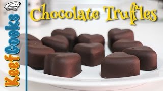 Easy Chocolate Truffles Recipe [upl. by Aneet]