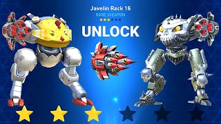 Javelin Rack 16 Unlock  Lancer amp Shadow  Mech Arena [upl. by Barney182]