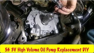 54 3V Oil Pump Replacement DIY The Hard Way [upl. by Henarat779]