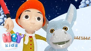 Douce Nuit Sainte Nuit 🎄 Chansons de Noël pour les petit  HeyKids [upl. by Kacy]