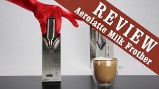 Aerolatte Milk Frother  Exclusive Review [upl. by Adnawaj]