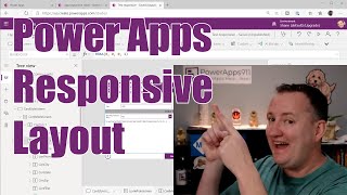 Power Apps Responsive Layout Design  Horizonal and Vertical  Part 1 [upl. by Silas]