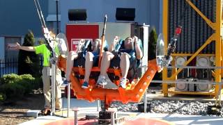 Sling Shot Ride At Six Flags Great Adventure Jackson NJ [upl. by Mandie758]