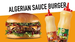 Algerian Sauce Burger  The best recipe for a delicious big burger [upl. by Eat]