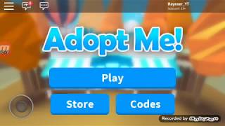 Todos los codigos de roblox en adopt me y gratis y con musica y jugandosegunda cuenta RayexerYT [upl. by Vince]