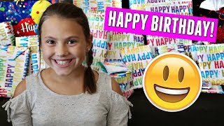 GRACELYNNS 10th BIRTHDAY PRESENT OPENING [upl. by Ruprecht]