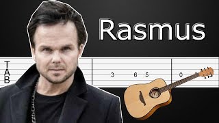 In the Shadows  The Rasmus Guitar Tabs Guitar Tutorial Guitar Lesson [upl. by Atteiluj]