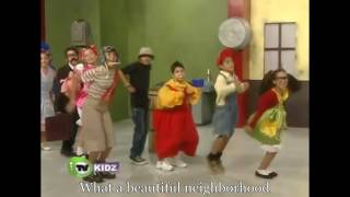 El Chavo Que Bonita Vecindad English Subbed [upl. by Hcire797]