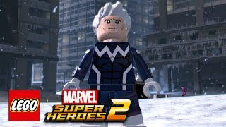 LEGO Marvel Super Heroes 2  How To Make Quicksilver Classic [upl. by Hcirdeirf]