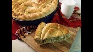 MEMORIES OF MACEDONIA  ZELNIK Macedonian Savoury quotPitaquot Pie [upl. by Anglo]