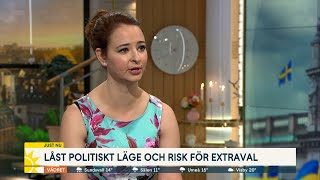 Panelen quotCentern lever i en drömvärldquot  Nyhetsmorgon TV4 [upl. by Mauralia]