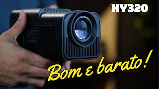 Bem baratinho Projetor HY320 [upl. by Htbazile]