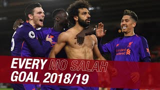 Every Mo Salah goal from the 201819 season  Chelsea screamer CL Final penalty and more [upl. by Mitch]