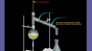 Simple Distillation Animation [upl. by Rolanda]