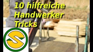 10 hilfreiche Handwerker Tricks [upl. by Korff]