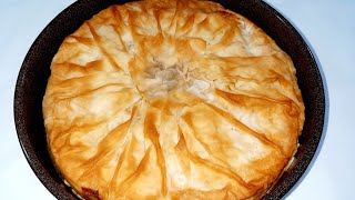 Zelnik tradicionalen makedonski Зелник традиционален македонскиTraditional Macedonian zelnik pie [upl. by O'Connor]