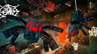 Everything You Need To Know About SPIDERS In Minecraft [upl. by Andert]