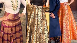 Brocade fabric skirt design ideas [upl. by Giulio304]