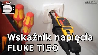 Wskaźnik napięcia Fluke T150 narzędzia dla elektryka  mierniki [upl. by Anirdna49]