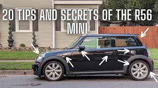 20 TIPS AND SECRETS OF THE R56 MINI COOPER I WAS ONLY AWARE OF 11 OF THEM [upl. by Annodahs]