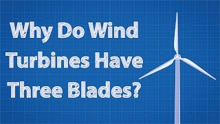 Why Do Wind Turbines Have Three Blades [upl. by Allwein537]